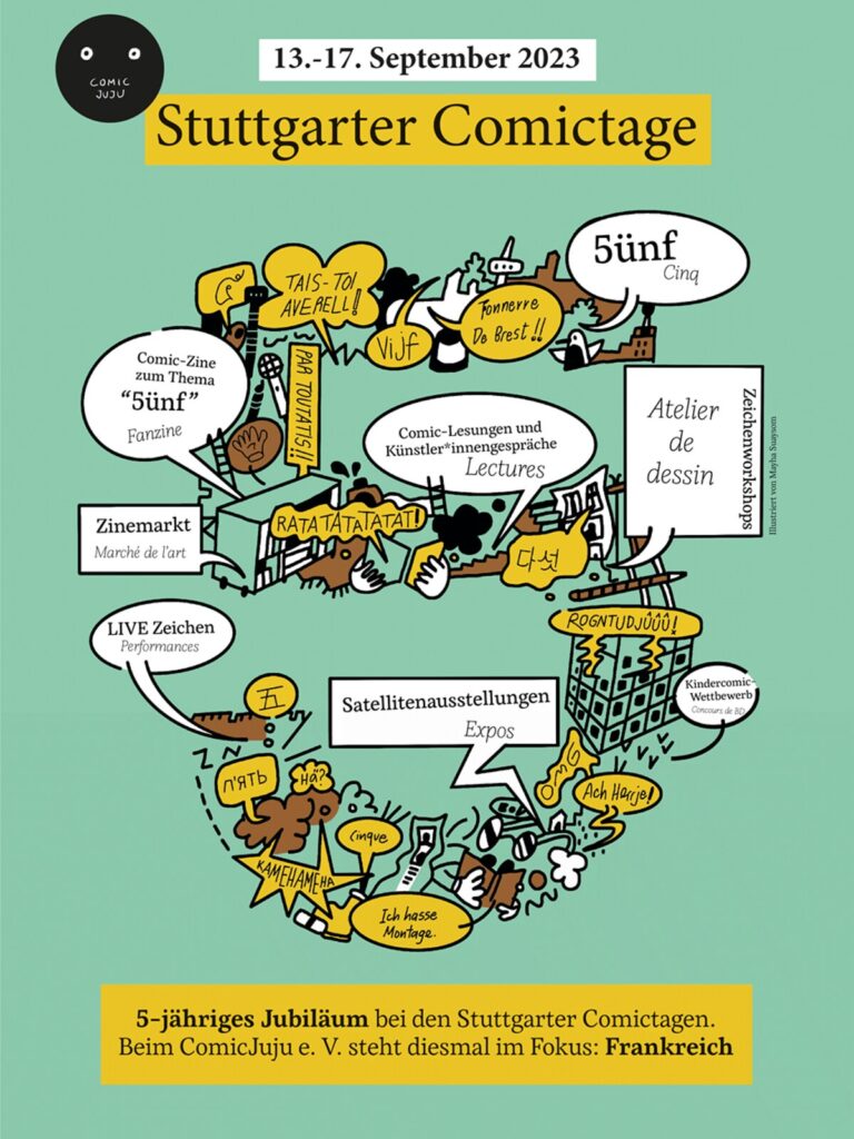 Stuttgarter Comictage 2023 – Plakat